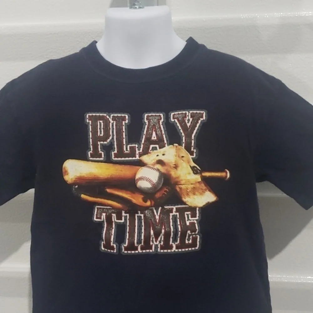 Boys baseball shirt size 5T Okie Dokie brand‎
